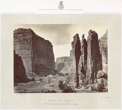 Canyon de Chelly, 1873 von Timothy O